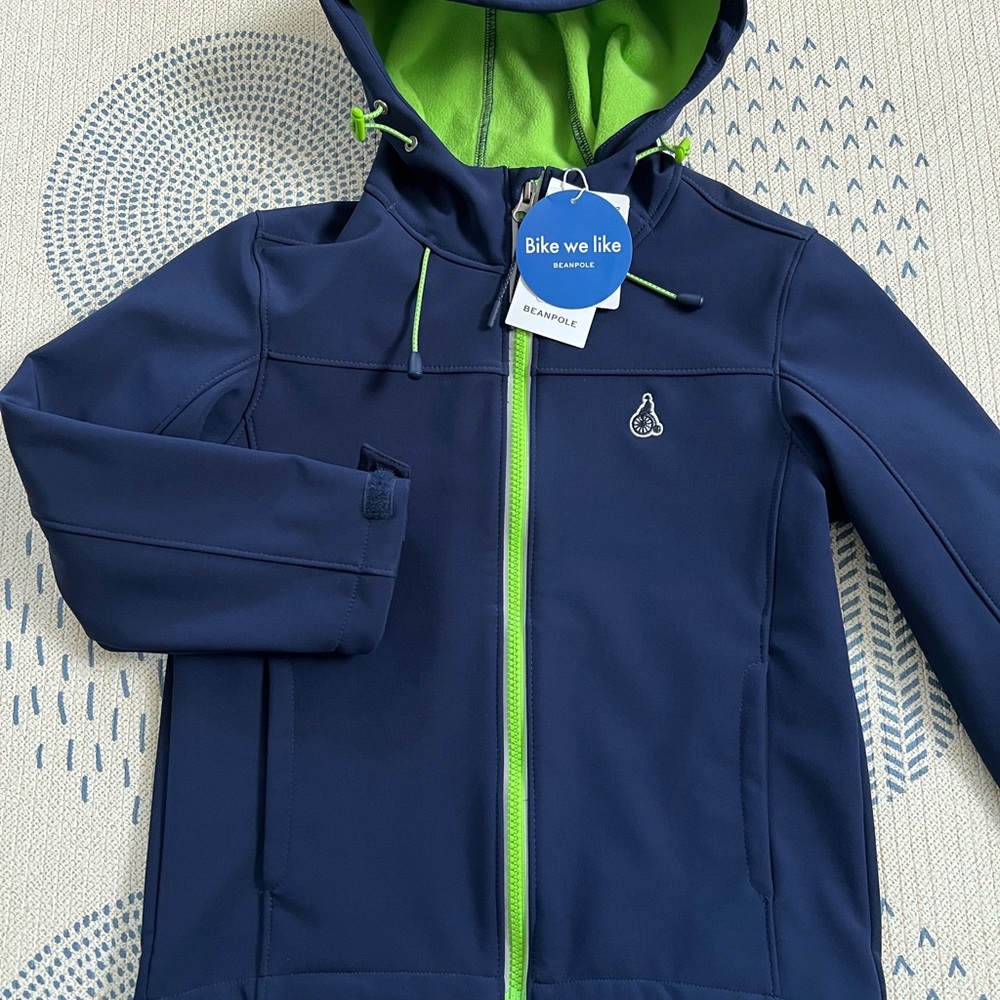 Beanpole kids boys softshell jacket 7Y